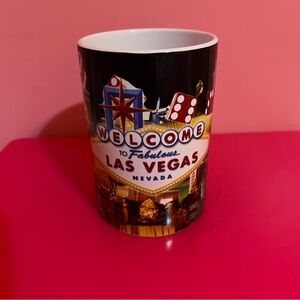 Las Vegas Souvenir Mug - Black and Multicolor